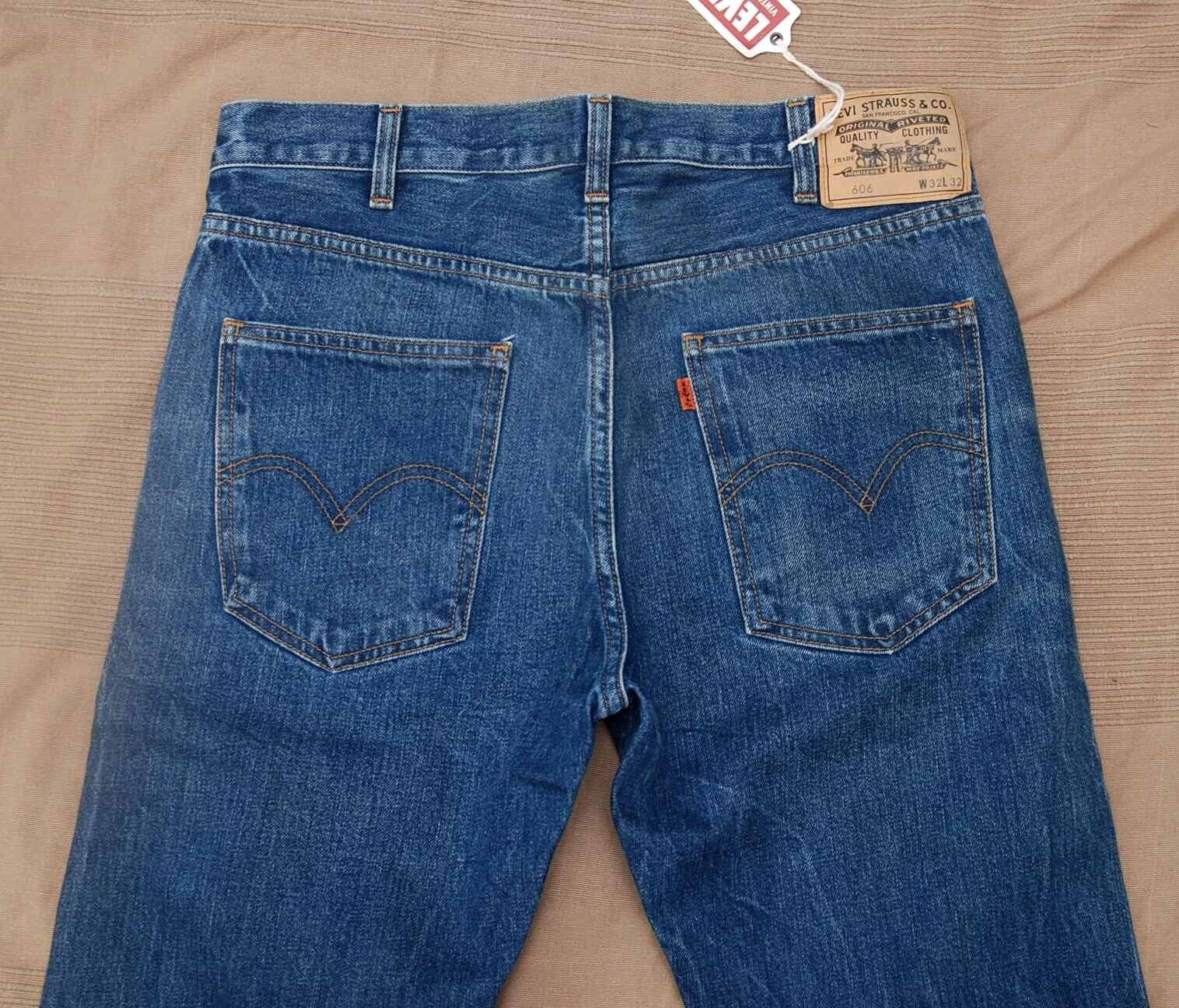 LEVI'S LEVIS 1969 606 JEANS VINTAGE COLLECTION 32/32 SAMPLE LIMITED VERY  RARE | eBay