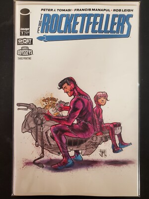 The Rocketfellers #1 3rd Print Image 2025 VF/NM Comics