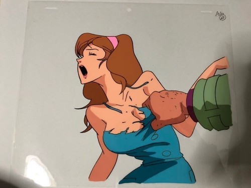 Lupin the Third Sophie Animación Celular Original 2 Hojas Anime Usado Japón - Imagen 2 de 5