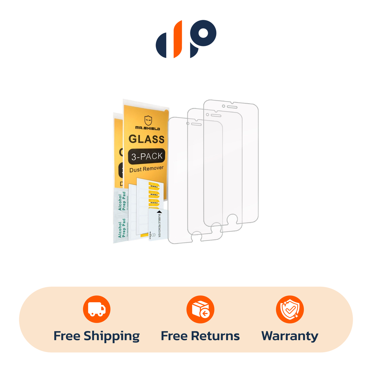 Phone Apple Best Buy Iphone Plus Screen Protector [3-PACK]-Mr