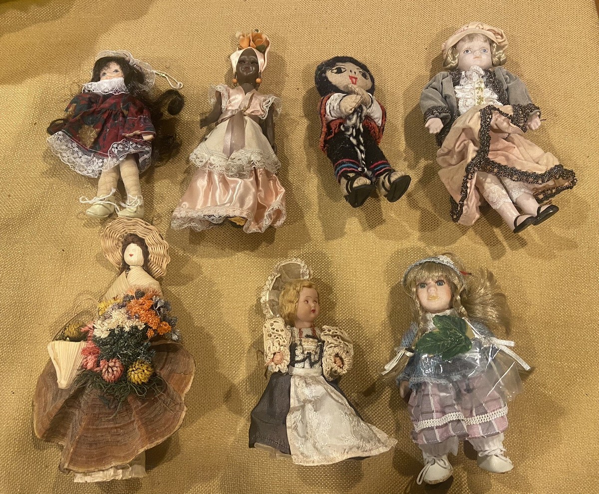 【antique doll】lithograph vintage George Borgfeldt, G. B. Bisque Head/Composition Body, 23