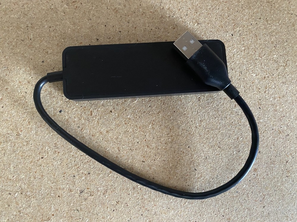 4-Port USB 2.0 Hub Expander for Laptop & PC Connectivity