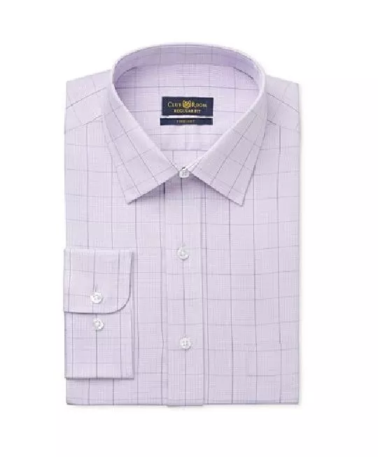 Club room men's dress shirts 2025