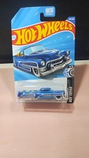 Hot Wheels Custom '53 Cadillac Rod Squad Series #9/10 Blue Diecast 1:64 Scale