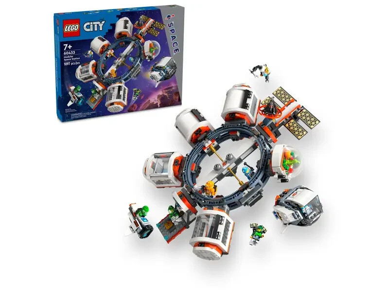 Lego Modular Space Station 60433 City Minifigure Building Set Lego Modular Space Station 60433 City Minifigure Building Set