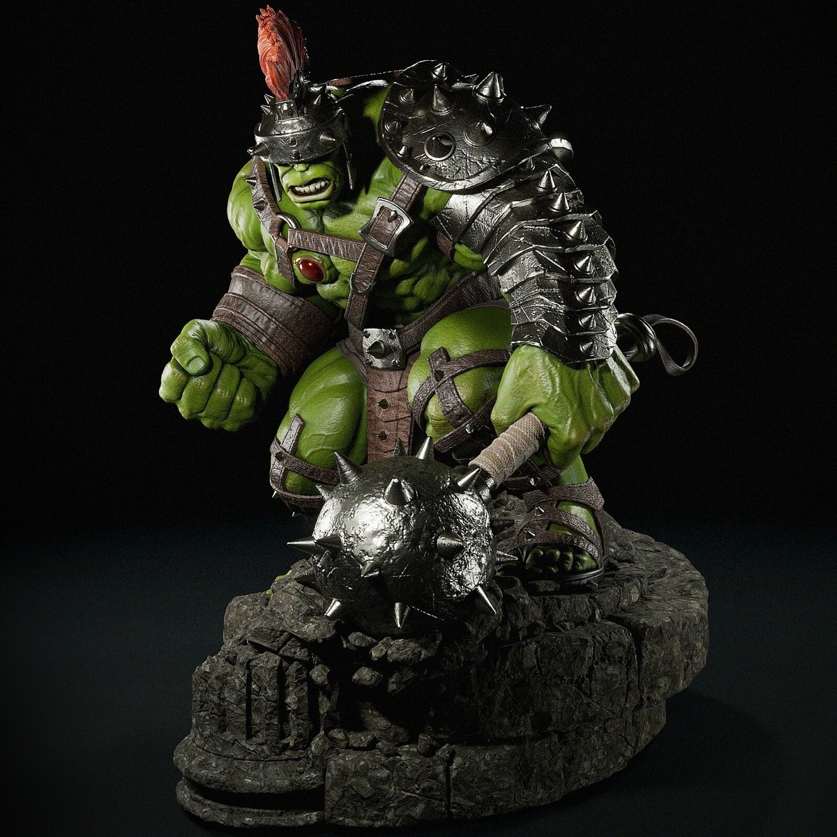 Gladiator Hulk Resin Figure / Statue various sizes | eBay