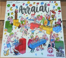 ARRAIAL Board Game - By PANDASAURUS GAMES -NEW/SEALED/SHIP$0/INT'L $44.95 VALUE!