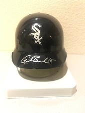 Gordon Beckham Signed Chicago White Sox Mini Helmet PSA/DNA