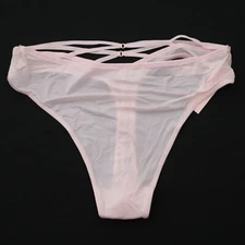 Victoria's Secret VERY SEXY Smooth Satin High Waist Strappy Thong Panty XS M L