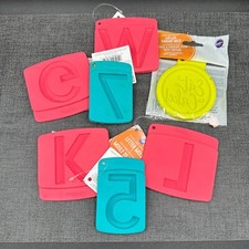 Wilton Moldes Letras Números Fondant Pastel Cupcake Decoración Galletas Tú Eliges