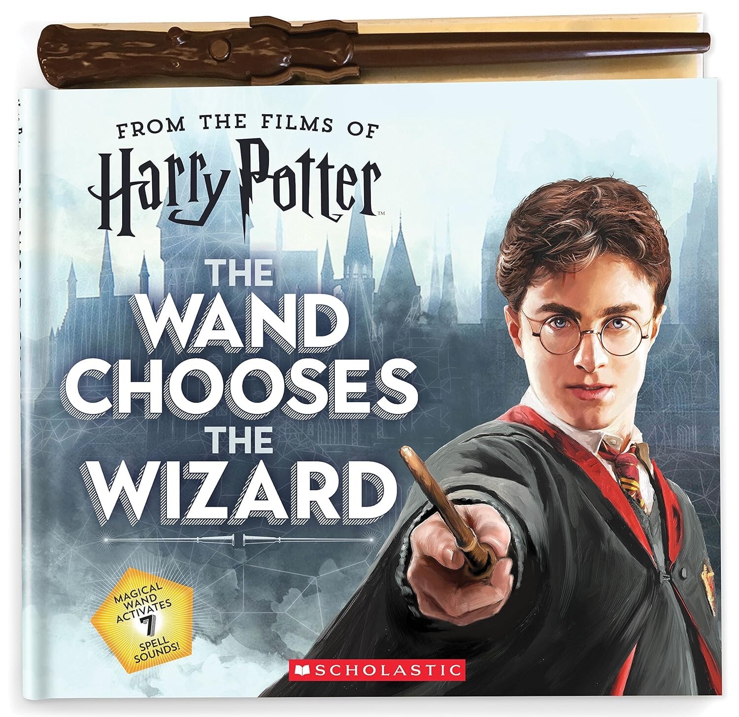 The Wand Chooses the Wizard (Harry Potter) WAND INCLUDED / SOUNDS GREAT GIFT!!