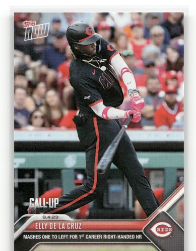 2023 Topps Now 651 Elly De La Cruz