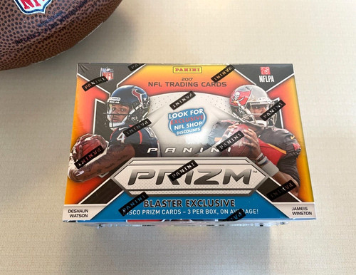 2017 PANINI PRIZM FOOTBALL NEW SEALED BLASTER BOX 24 cards Look4 Mahomes AUTO RC