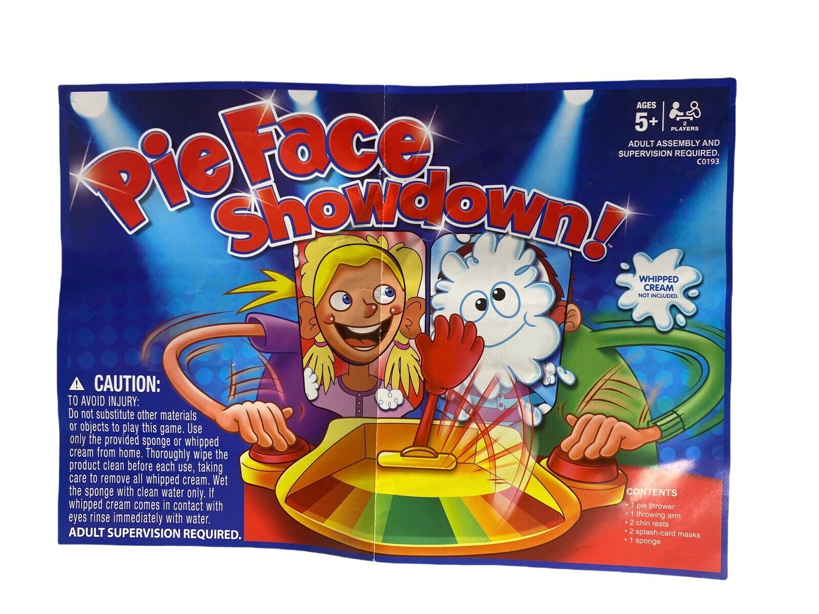 Best Buy: Hasbro Games Pie Face Showdown Game C0193