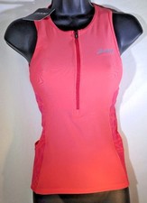 Women's Performance Tri Tank Size X-Small Pink Grapefruit Static NEW