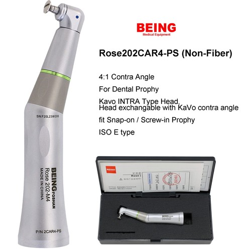 BEING Dental Low Speed Contra Angle 1:1 4:1 Prophy Handpiece INTRA Head For KaVo - Picture 58 of 149
