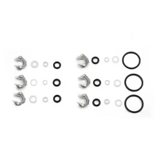 6Pcs Fuel Injector Repair Kit O-Ring Seal Fit For Audi Q7 VW Passat Touareg 3.6L
