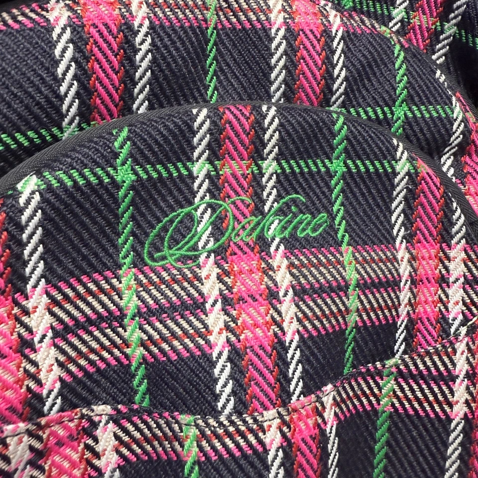 Dakine Mochila a Cuadros Bolsa de Viaje Rosa Verde Negro Bolso Escolar Foto 3 de 4