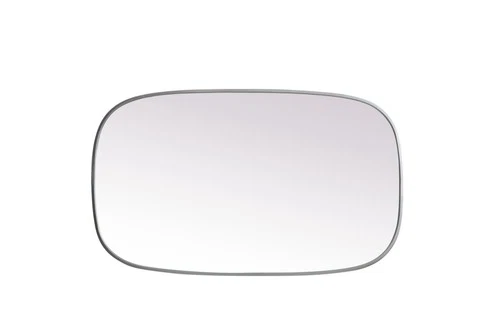 Elegant Lighting MR2B2440 Brynn 24" W x 40" H Modern Oval - Brass - Picture 4 of 12