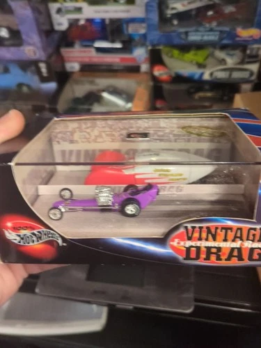 100% Hot Wheels Vintage Experimental Drag Racers 2 Car Pack New 2003