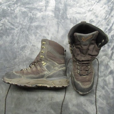 Danner Mens 8.5D Vital Boots Brown Waterproof Hunting Outdoors Rugged 8'' Lace