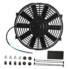  Electric Radiator Cooling Fan - Upgraded Universal Slim Fan Straight-10 inch 1