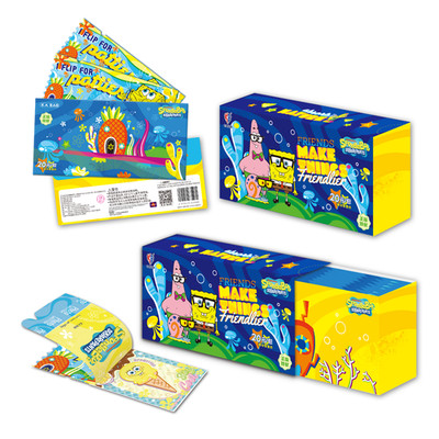 Official Kabao SpongeBob SquarePants  ''Series 3'' Booster Box - 10 Pack  CCG