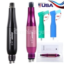 Dental 4:1 Hygiene Prophy Handpiece 4Holes Air Motor Nose Cone 360 Swivel USA