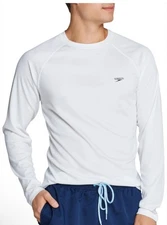 Speedo Men’s Sz XL Long Sleeve Swim Shirt UPF 50+ Rash Guard, NEW