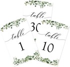 Wedding Table Numbers 1-30 Greenery Eucalyptus Centerpiece One Size, Green