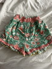 Matilda Jane Dream Chasers Fun House Shorts Girl's Size 6