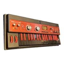 KORG microKORG XL + Plus BKRD Vocoder Synthesizer Keyboard Black Red 100V AC