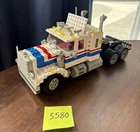 Vintage Lego Model Team 5580 Highway Rig (missing 2 pcs & stickers, no manual)