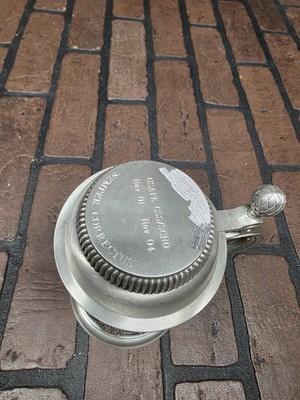 Zinn Becker Stuttgart Pewter 95% Zinn Stein, Germany, Deutschland