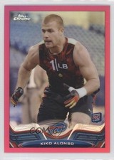 2013 Topps Chrome BCA Pink Refractor 296/399 Kiko Alonso #138 0f8