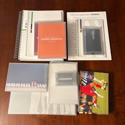 Bundle Gallup Clifton Strengths Finders Coaching Materials Books Cards Themes