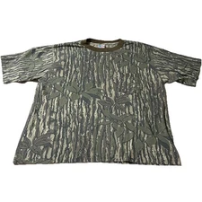 Vintage 90s Liberty Realtree Camo Pocket Shirt Size XL