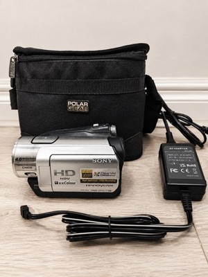 Sony HDR-HC5E HD Handycam Camcorder | Charger Case Memory Card Battery | Full HD