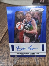 BETNIJAH LANEY-HAMILTON 2025 PRIZM WNBA THROWBACK BLUE AUTO #TB-BLH /75 