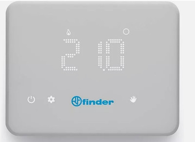 Finder 1C.91 Digitaler Chronothermostat BLISS WiFi 1C9190030W07 Weiß matt