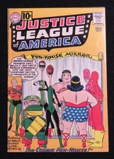 Justice League of America 7, silver-age, 1961, last 10-cent issue, VG+ condition