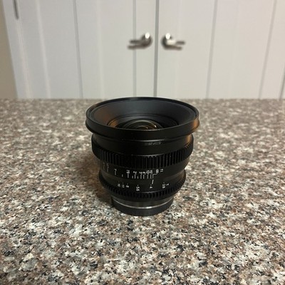 SLR Magic MicroPrime Cine 12mm T2.8 Lens Fujifilm X Mount Excellent Condition