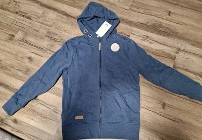 YIGGA Kaputzen Hoodie Jungen Jacke Blau 146-152 NEU
