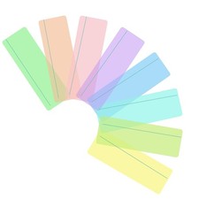 Guided Reading Highlight Strips Colored Overlays Bookmark Reading Tracking Ruler