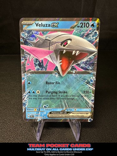 Veluza Ex 043/159, Reise zusammen, Pokemon, NM