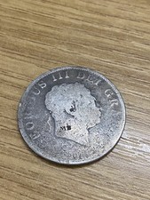 GEORGIUS III DEI GRATIA 1819 Half Crown