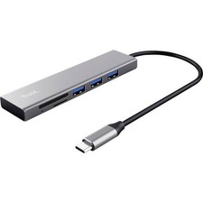 Trust 24191 USB-C HUB  Smart Card Reader Smart Card Readers