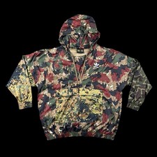 Adidas Pharrell Williams Hu Hiking Camo Anorak Windbreaker Mens Large Pullover