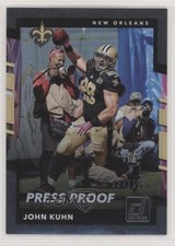 2017 Panini Donruss Press Proof Silver /100 John Kuhn #147 z5b