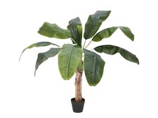 Banano Artificiale EUROPALMS 100 cm - Pianta Decorativa per Interni con Tronco N